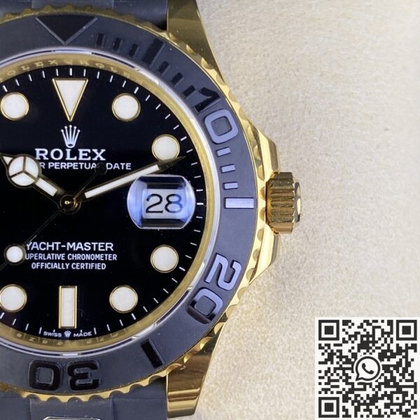 GOLD Factory Rolex Yacht-Master Fake M226658-0001 Gold 40mm: Precision and Craftsmanship Perfected