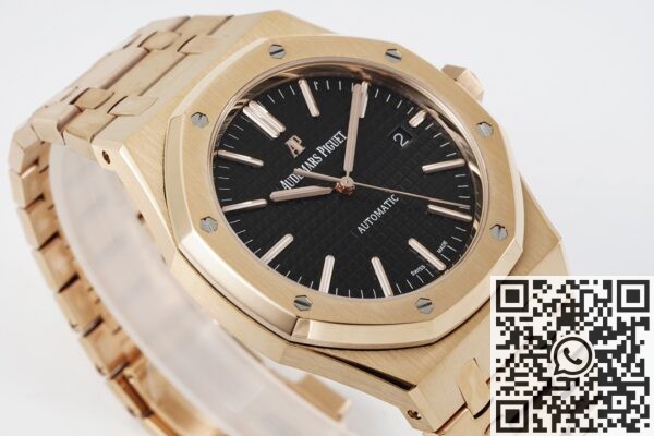 ZF Factory Fake Watches Audemars Piguet Royal Oak 15400OR.OO.1220OR.01 Rose Gold: A Luxurious Masterpiece