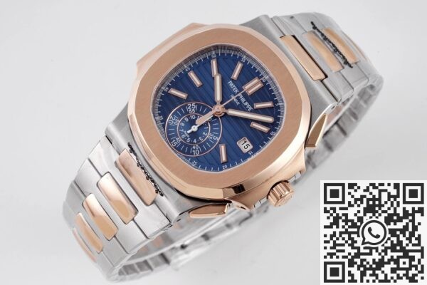 3K Factory Replica Patek Philippe Nautilus 5980/1AR-001 Intermediate Gold V2: A Masterpiece of Precision and Style