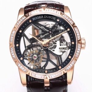 BBR Factory Replica Watch Roger Dubuis Excalibur RDDBEX0393: The King Returns with Rose Gold Diamond Case