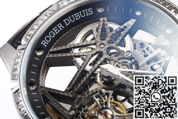 BBR Factory Fake Watch Roger Dubuis Excalibur RDDBEX0393 Diamond Case: The Ultimate King Series Tourbillon