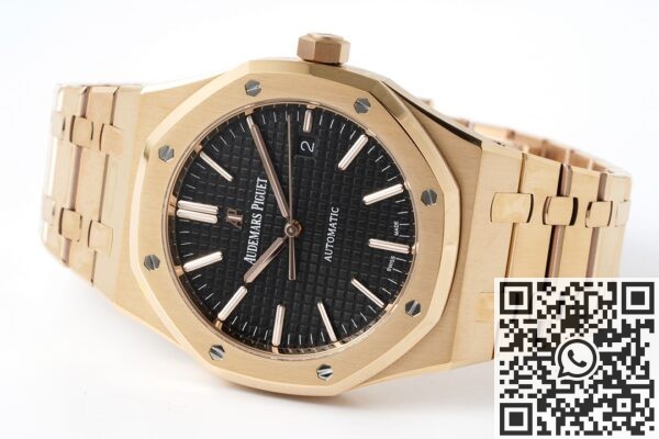 ZF Factory Fake Watches Audemars Piguet Royal Oak 15400OR.OO.1220OR.01 Rose Gold: A Luxurious Masterpiece