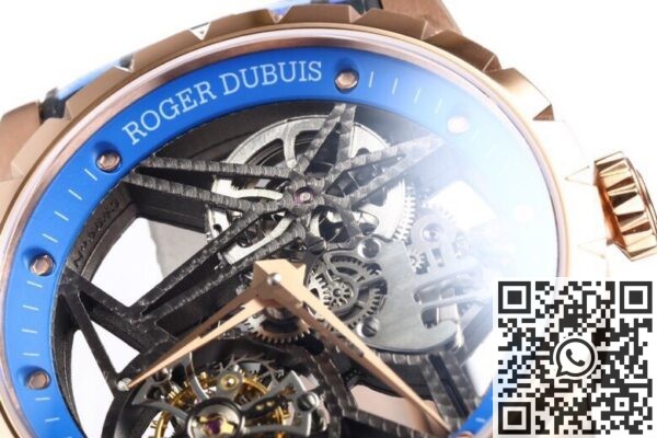 BBR Factory Roger Dubuis Replicas Excalibur RDDBEX0393 Blue Watchband: A New Era in Tourbillon Timepieces