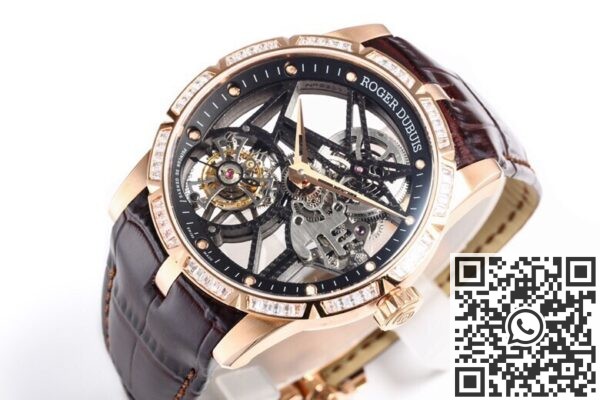 BBR Factory Replica Watch Roger Dubuis Excalibur RDDBEX0393: The King Returns with Rose Gold Diamond Case