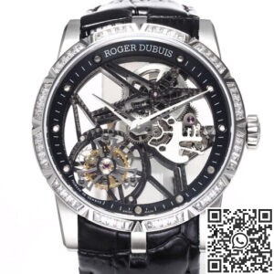 BBR Factory Fake Watch Roger Dubuis Excalibur RDDBEX0393 Diamond Case: The Ultimate King Series Tourbillon