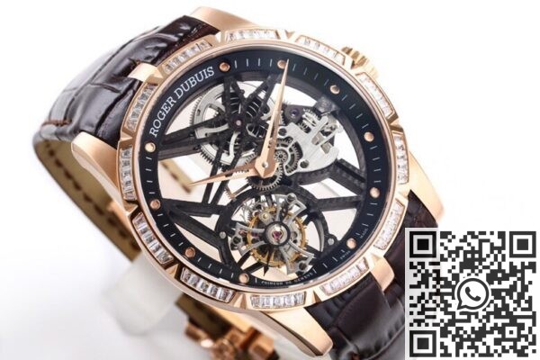 BBR Factory Replica Watch Roger Dubuis Excalibur RDDBEX0393: The King Returns with Rose Gold Diamond Case