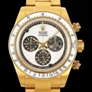 Artisans de Genève Rolex Daytona Gold case White dial