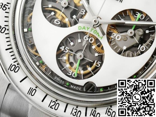 Artisans De Gen??ve Daytona Custom Rolex White Dial