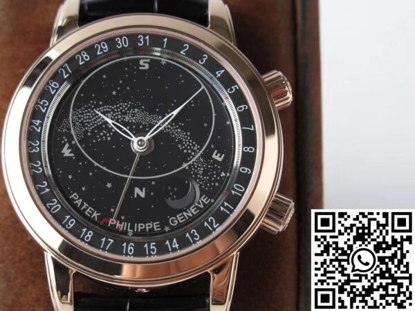 AI Factory Calatrava Patek Philippe 6102R-001 Black Dial