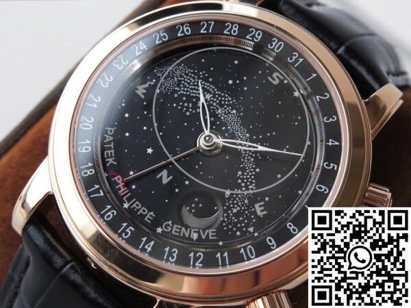 AI Factory Calatrava Patek Philippe 6102R-001 Black Dial