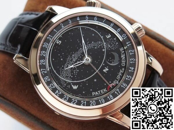 AI Factory Calatrava Patek Philippe 6102R-001 Black Dial