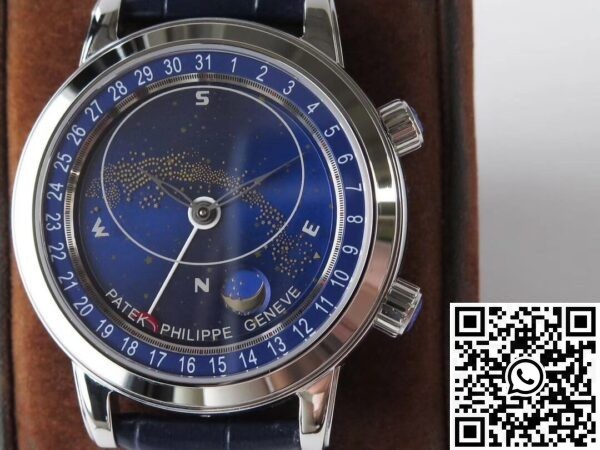 Patek Philippe Calatrava AI Factory 6102P-001 Blue Dial