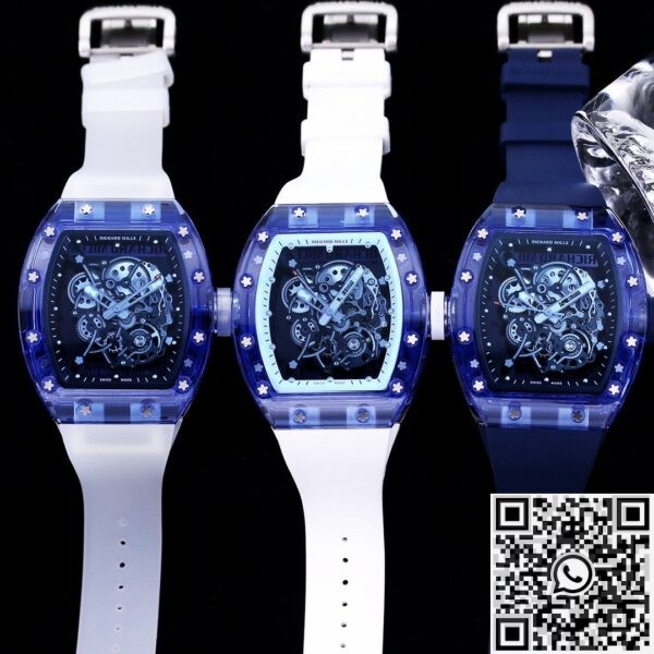 Custom Richard Mille RM055 Crystal Replica Watches