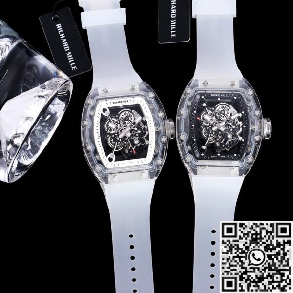 Custom Richard Mille RM055 Crystal Replica Watches