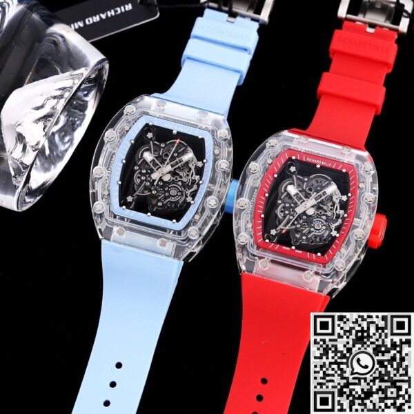 Custom Richard Mille RM055 Crystal Replica Watches