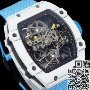 Richard Mille Replica RM27-02 Tourbillon Blue Nylon Strap