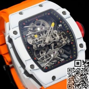 Buy Richard Mille Replica RM27-02 Tourbillon Orange Strap