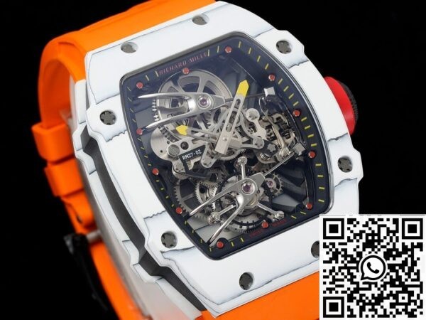 Buy Richard Mille Replica RM27-02 Tourbillon Orange Strap