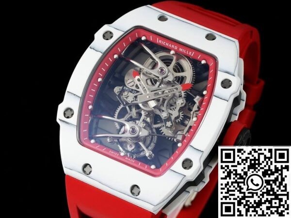 Richard Mille Red Strap RM Factory RM27-02 Tourbillon