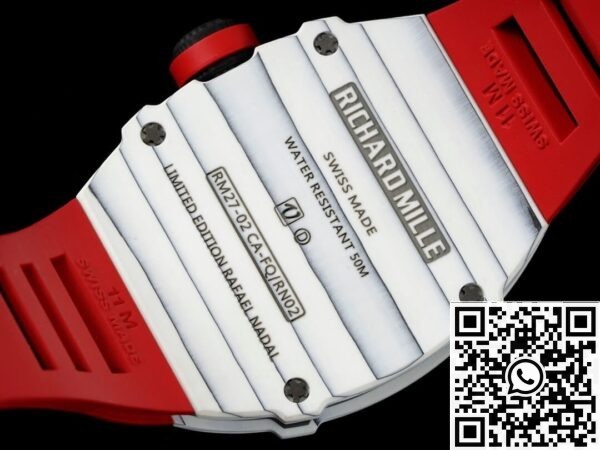 Richard Mille Red Strap RM Factory RM27-02 Tourbillon