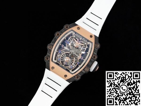 Tourbillon White Strap RM Factory Richard Mille RM21-01