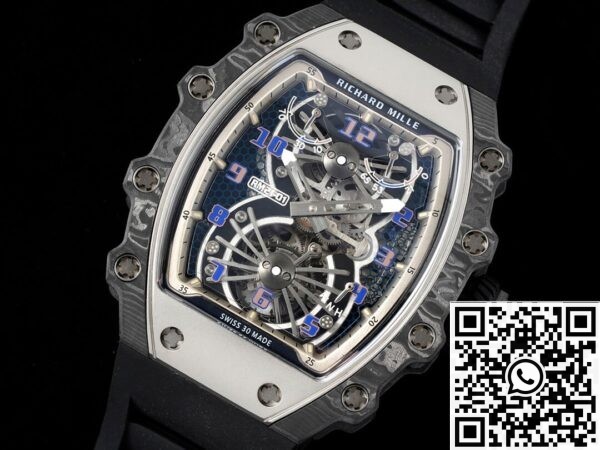 Richard Mille Blue Dial RM Factory RM21-01 Tourbillon