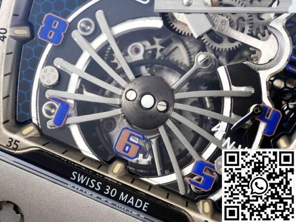 Richard Mille Blue Dial RM Factory RM21-01 Tourbillon