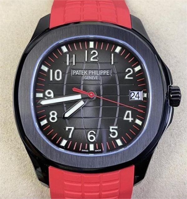 Customized Patek Philippe Watch ZF Factory Aquanaut 5167 Red