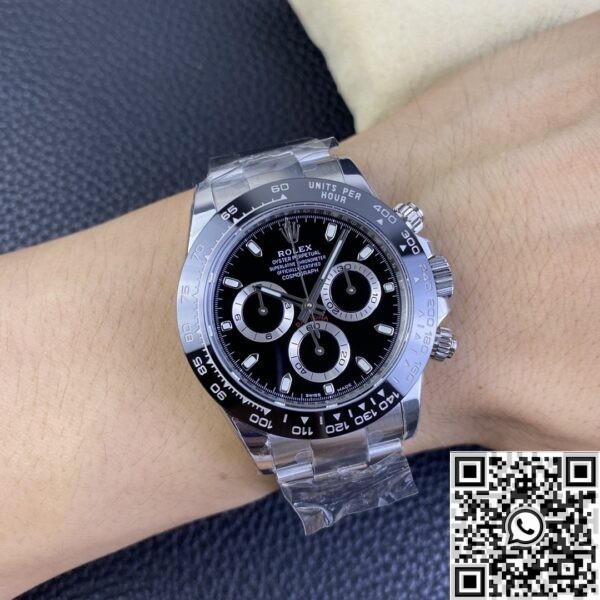 Iced Out Replica Rolex-Cosmograph Daytona M126500LN-0002