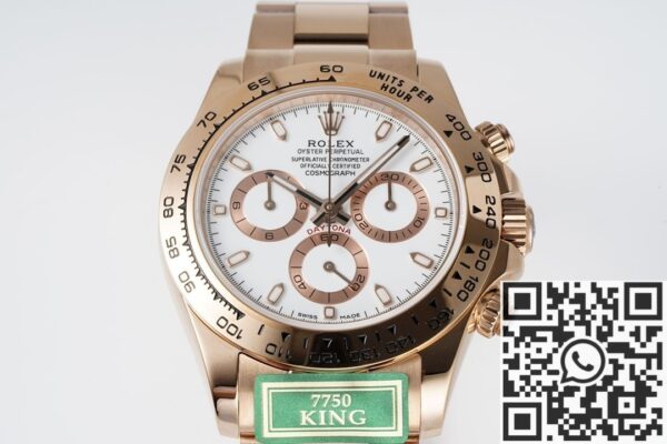 King Factory Replica Watch Rolex Cosmograph Daytona M116505