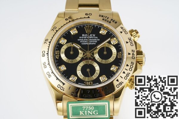 Rolex Daytona Replica Watches M116508-0008 King Factory