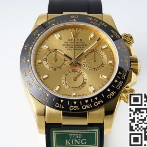 King Factory Rolex Daytona M116518LN-0042 Top Replica