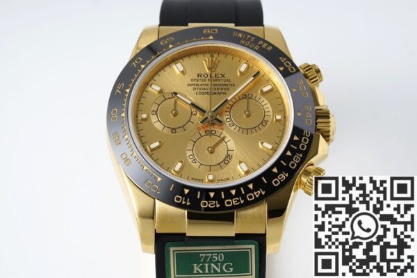 King Factory Rolex Daytona M116518LN-0042 Top Replica