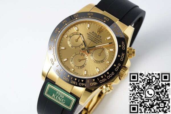 King Factory Rolex Daytona M116518LN-0042 Top Replica