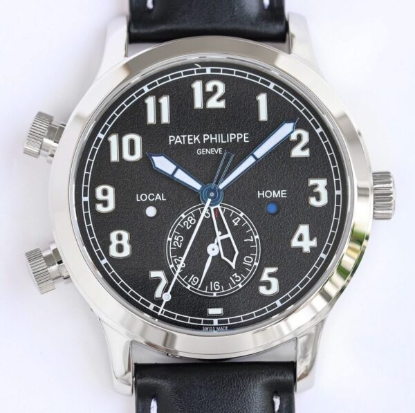 Replica Patek Philippe Complications - GR Factory 5524 Black Dial