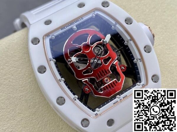 Replica Richard Miller Watches - RM52-01 Tourbillon White