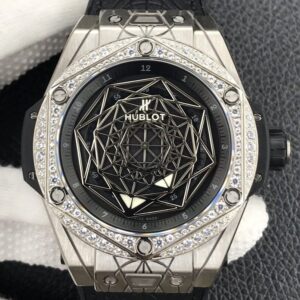 WWF Factory Replica Hublot - Big Bang Titanium Case Diamond