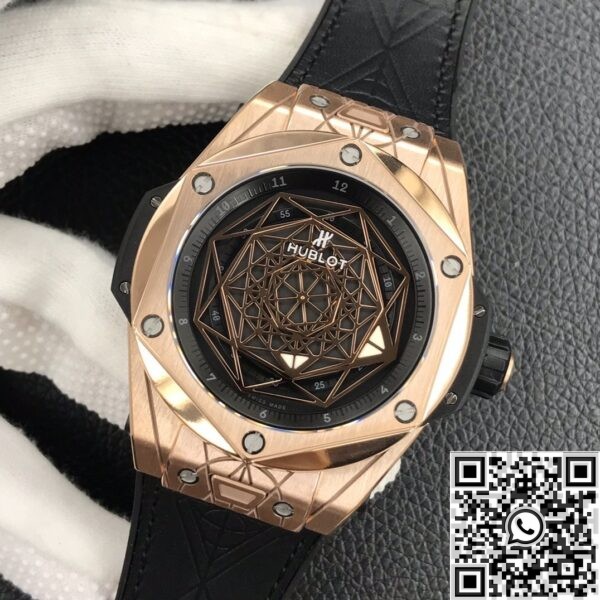 Hublot Big Bang Copy - WWF Factory Gold Case