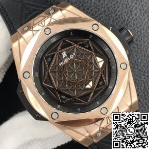 Hublot Big Bang Copy - WWF Factory Gold Case