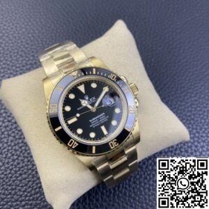 GM Factory Fake Rolex Submariner M126618LN-0002 Gold Watch