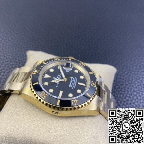 GM Factory Fake Rolex Submariner M126618LN-0002 Gold Watch