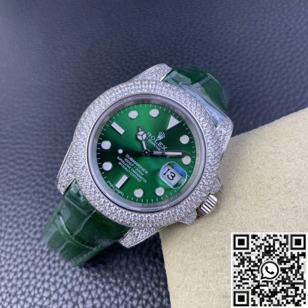 IPK Custom Rolex Watch Submariner Diamond Set Watch