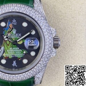 IPK Custom Submariner Rolex Chinese Loyalty Guan Gong Dial