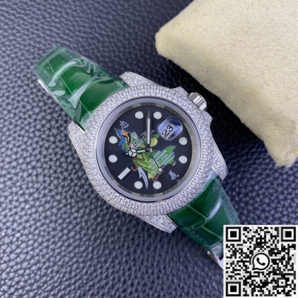 IPK Custom Submariner Rolex Chinese Loyalty Guan Gong Dial