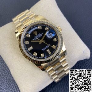 Rolex Air king Replica Day Date M128238 Rose Gold Diamond