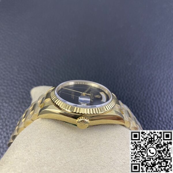 Swiss Replica Rolex Custom Day Date Dials Gold BP Factory