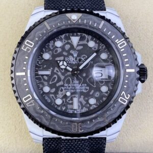 Custom Rolex Sea-Dweller DIW Carbon Fiber Case Watch