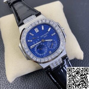 Fake Patek Philippe Nautilus GR Factory 5724 Diamond Bezel