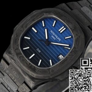 Custom Patek Philippe Nautilus DIW Gradient Blue Watch