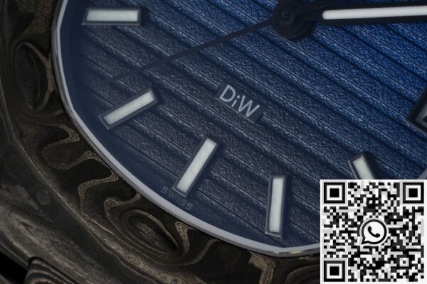 Custom Patek Philippe Nautilus DIW Gradient Blue Watch